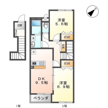 グランフォーレ猪川　202号室　