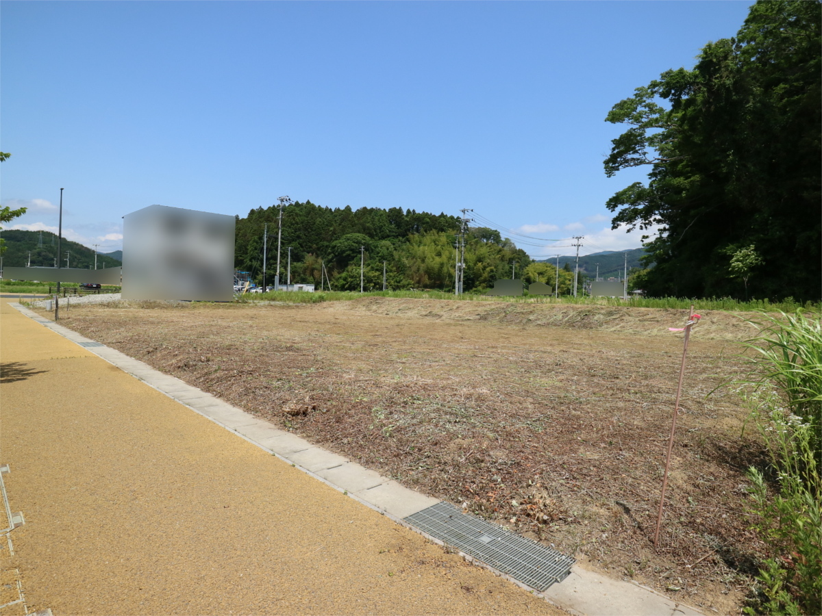 草刈り作業後